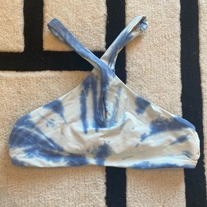 Lucky Brand Swimwear tye dye top